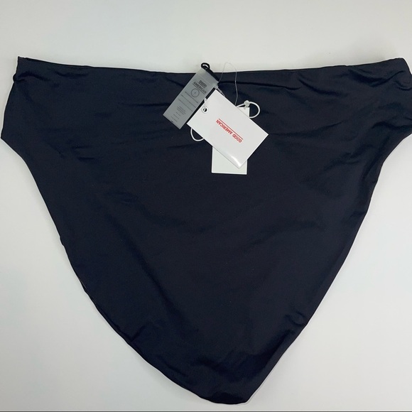 NEW Good American Good Waist Swim Bottom Basic Black 3XL - Picture 7 of 14